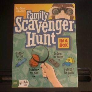 NIB Family Scavenger Hunt Game SEALED